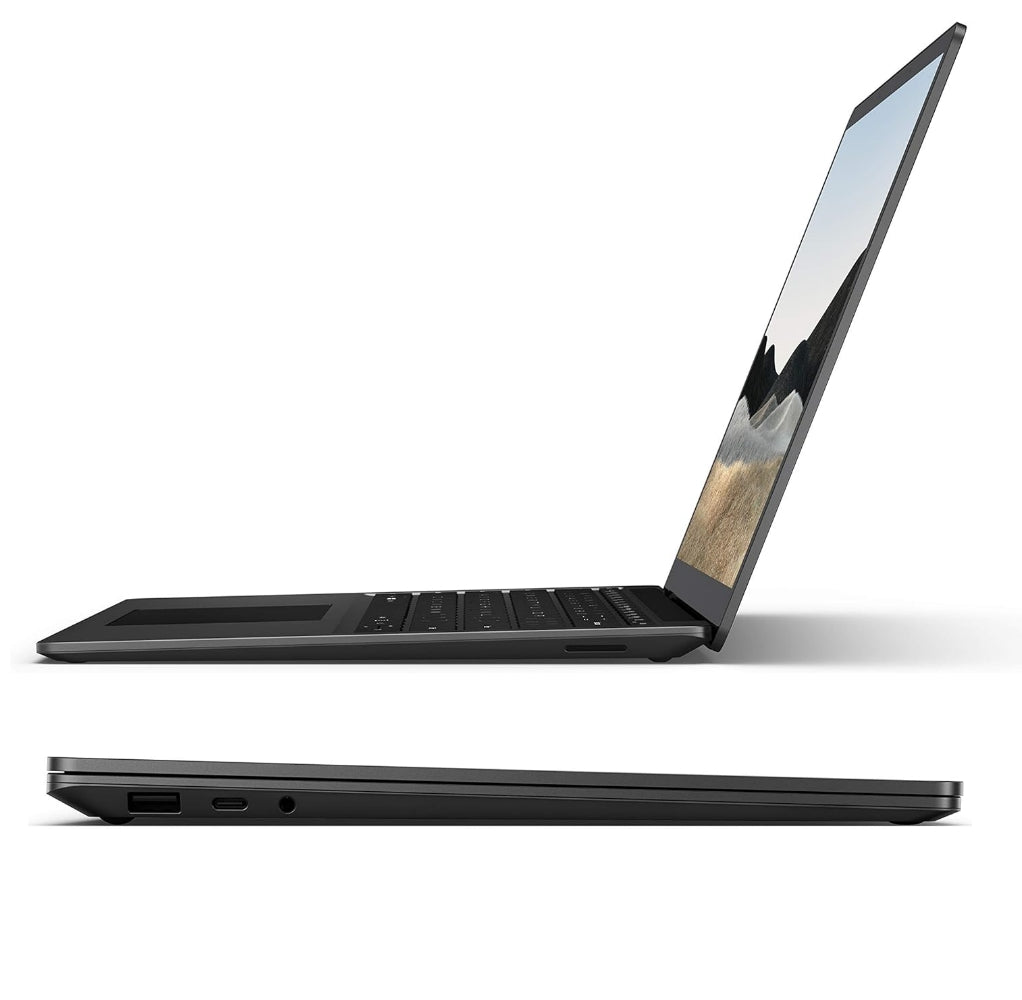 Microsoft Surface Laptop 4, Business Laptop, Intel Core i5-1145G7, 8GB RAM, 512GB SSD, 13.5" 2256 x 1504, Touchscreen, Windows 11 Pro, Matte Black Refurbished