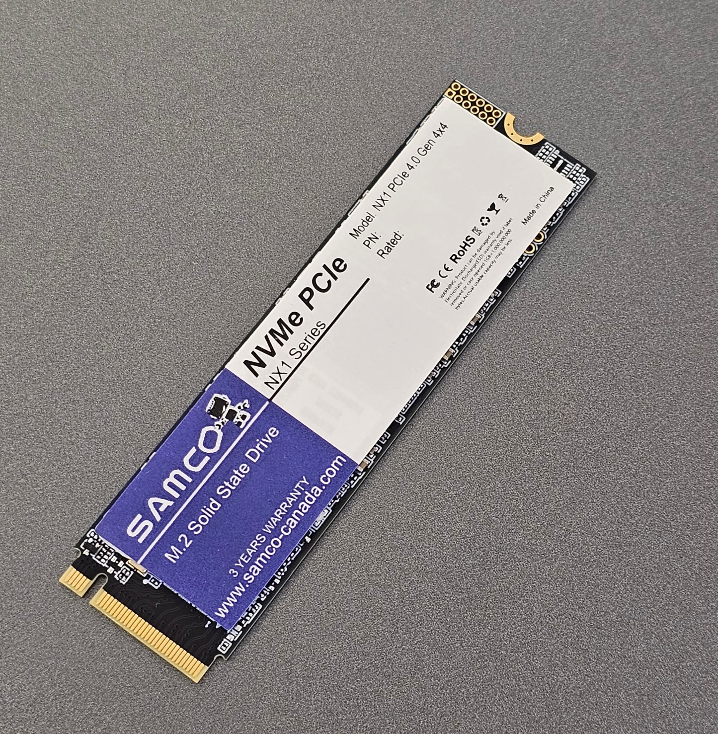 Samco 1TB NX1 M.2 NVMe PCIe 4 SSD (R:5000MB/s; W:4500MB/s)