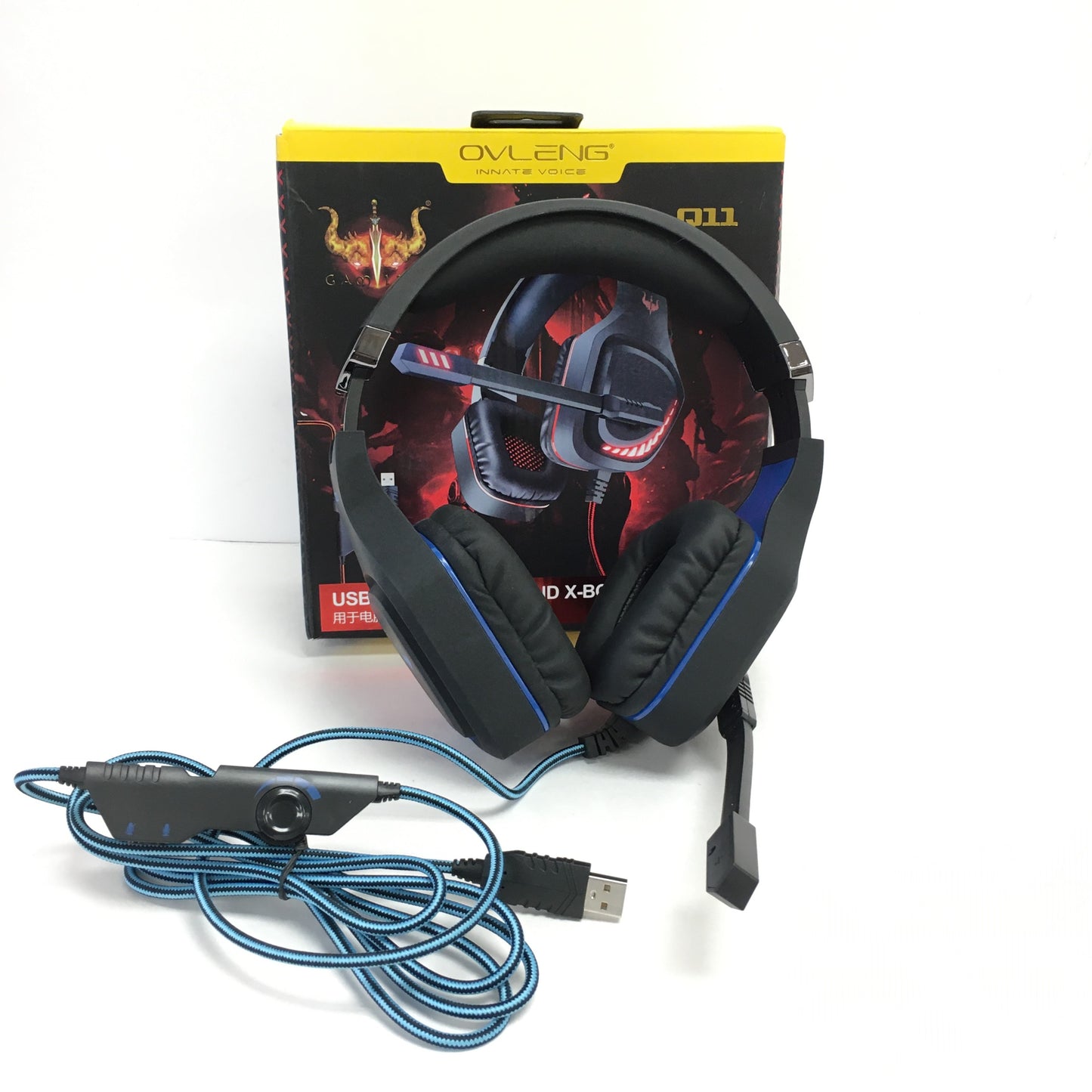 CTO USB RGB 7.1 Headset Red