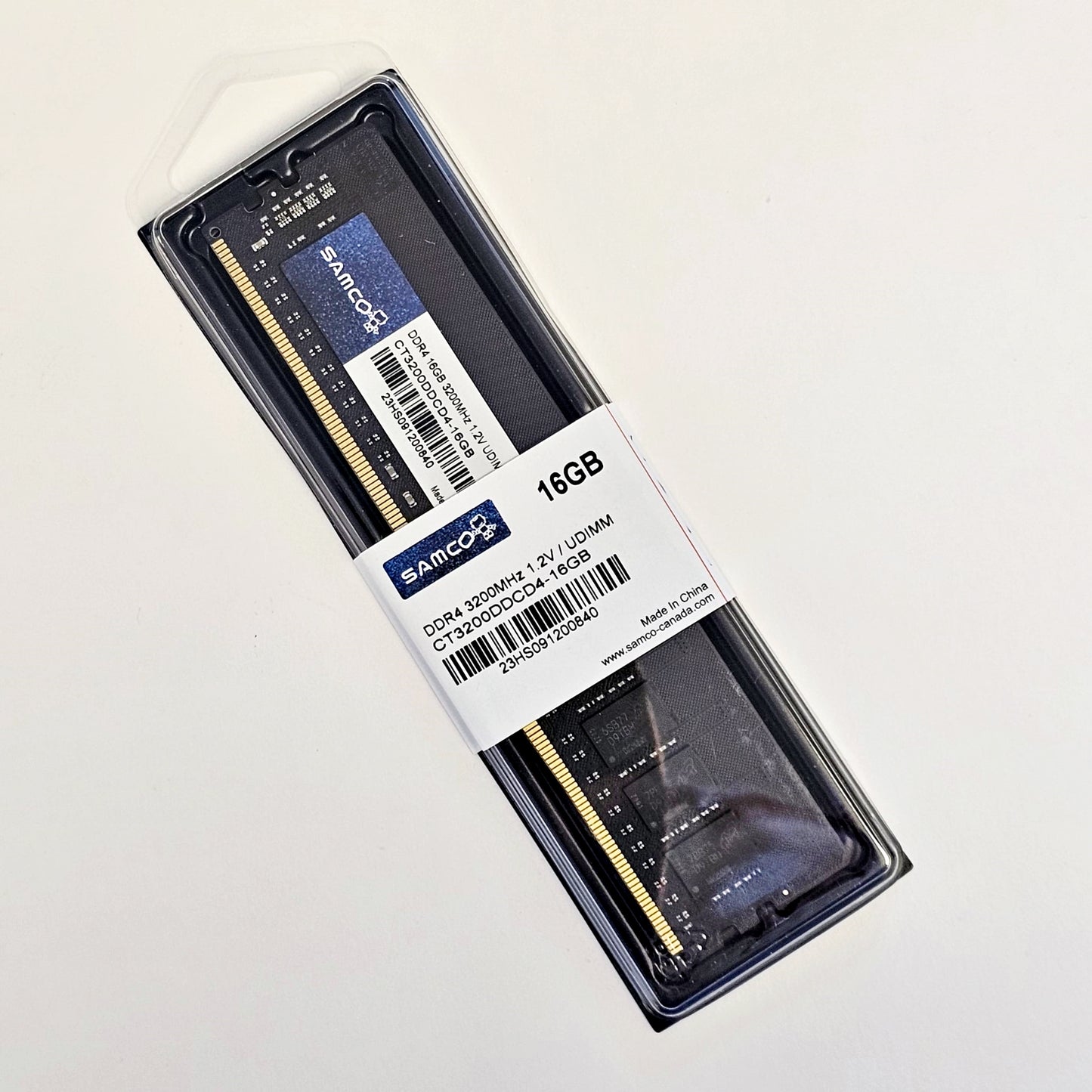 Samco 16GB DDR4 3200MHz Udimm Desktop Memory