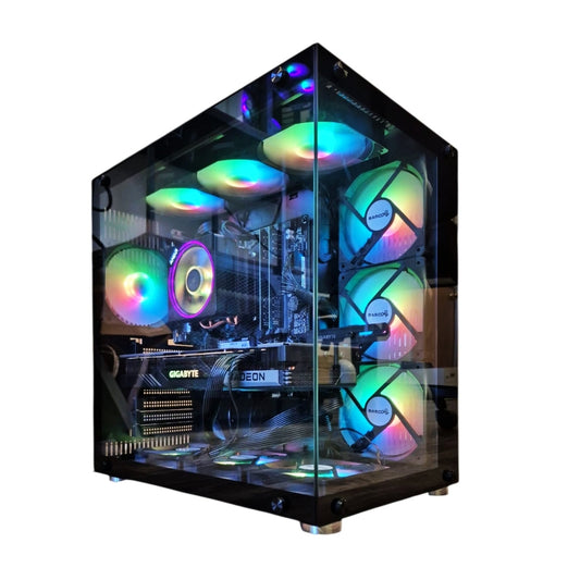CTO Gaming GC01-825 AMD Ryzen 7 5800XT, 32GB RAM, 2TB SSD, AMD RX 7900 XTX 24G, Windows 11 Pro Black Case - Refurbished
