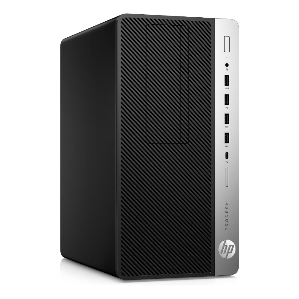 HP ProDesk 600 G5 Microtower Desktop, Intel Core i5-9400 or i7-9700, 16GB RAM, 512GB SSD, USB WIFI, Windows 11 Pro - Refurbished