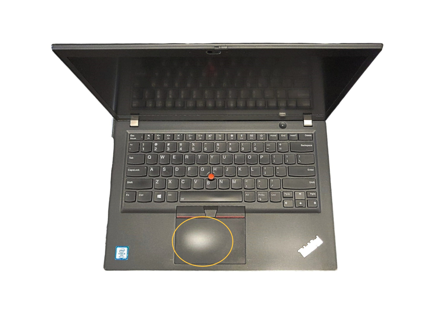 (Grade B) Lenovo ThinkPad T490s CI5-8365U 16GB 256GB SSD 14in FHD W11P - Outlet