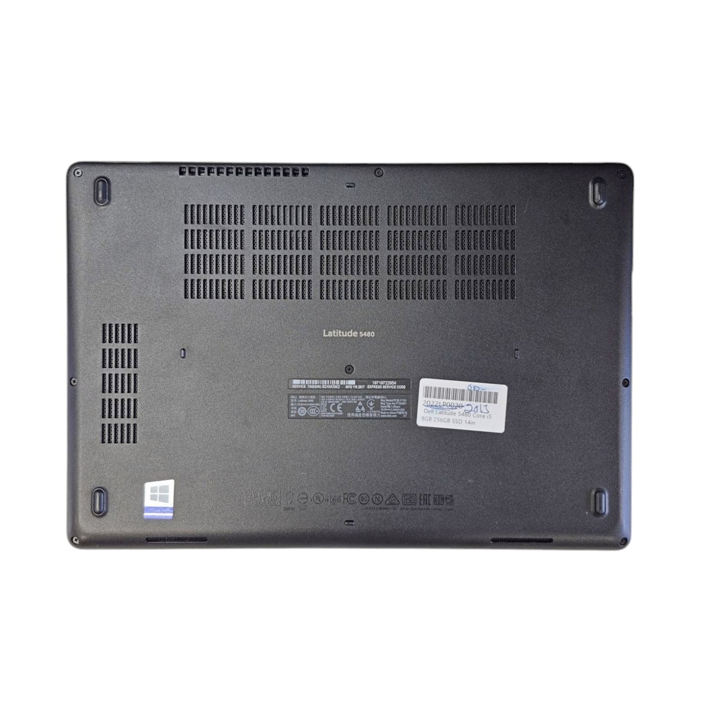 Dell Latitude 5480 Core i5-7400HQ 8GB RAM 256GB SSD 14in FHD W10P - Outlet