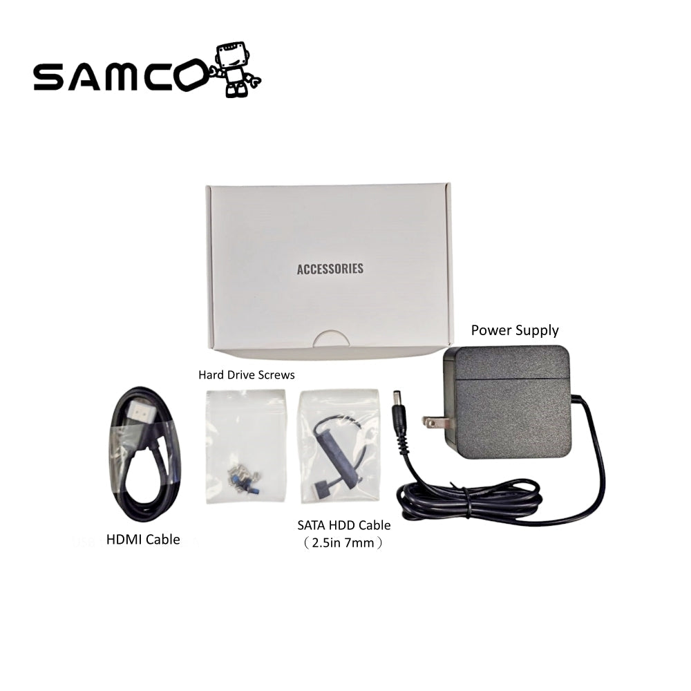 Samco GT01-760 Mini PC, Intel Core i7-11390H, 16GB RAM, 512GB SSD, Windows 11 Pro