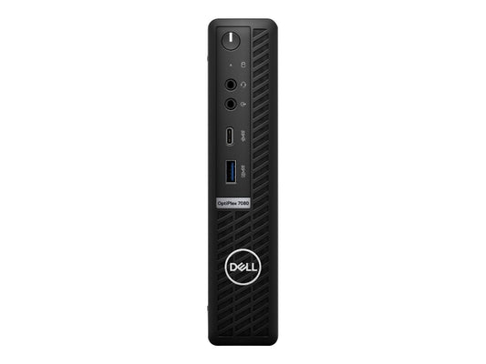 Dell OptiPlex 7080 Business Desktop Micro CI5-10600 16GB RAM 25GB SSD WiFi6, Windows 11 Pro - Refurbished