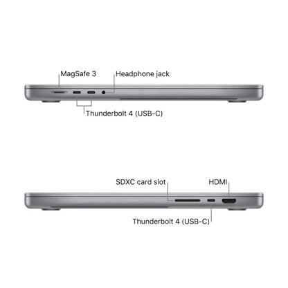 Apple MacBook Pro (16-inch, 2021) M1 Max 10-Core 32GB 512GB SSD 3456 x 2234 Space Gray Refurb