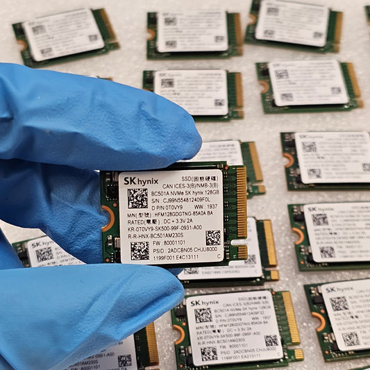 Mixed brand 128GB M.2 2230 NVMe PCIe SSD Pulls