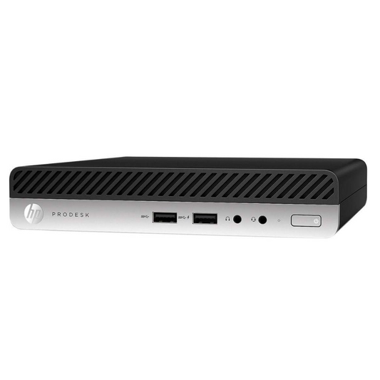 HP ProDesk 400 G5 Desktop Mini Intel Core i3-9100T 8GB 256GB SSD W11P Refurbished
