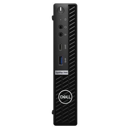 Dell OptiPlex 7090 Micro, Business Desktop, Intel Core i5-10500T or i7-10700T, 16GB RAM, 512GB SSD, Wi-Fi 6, Windows 11 Pro - Refurbished