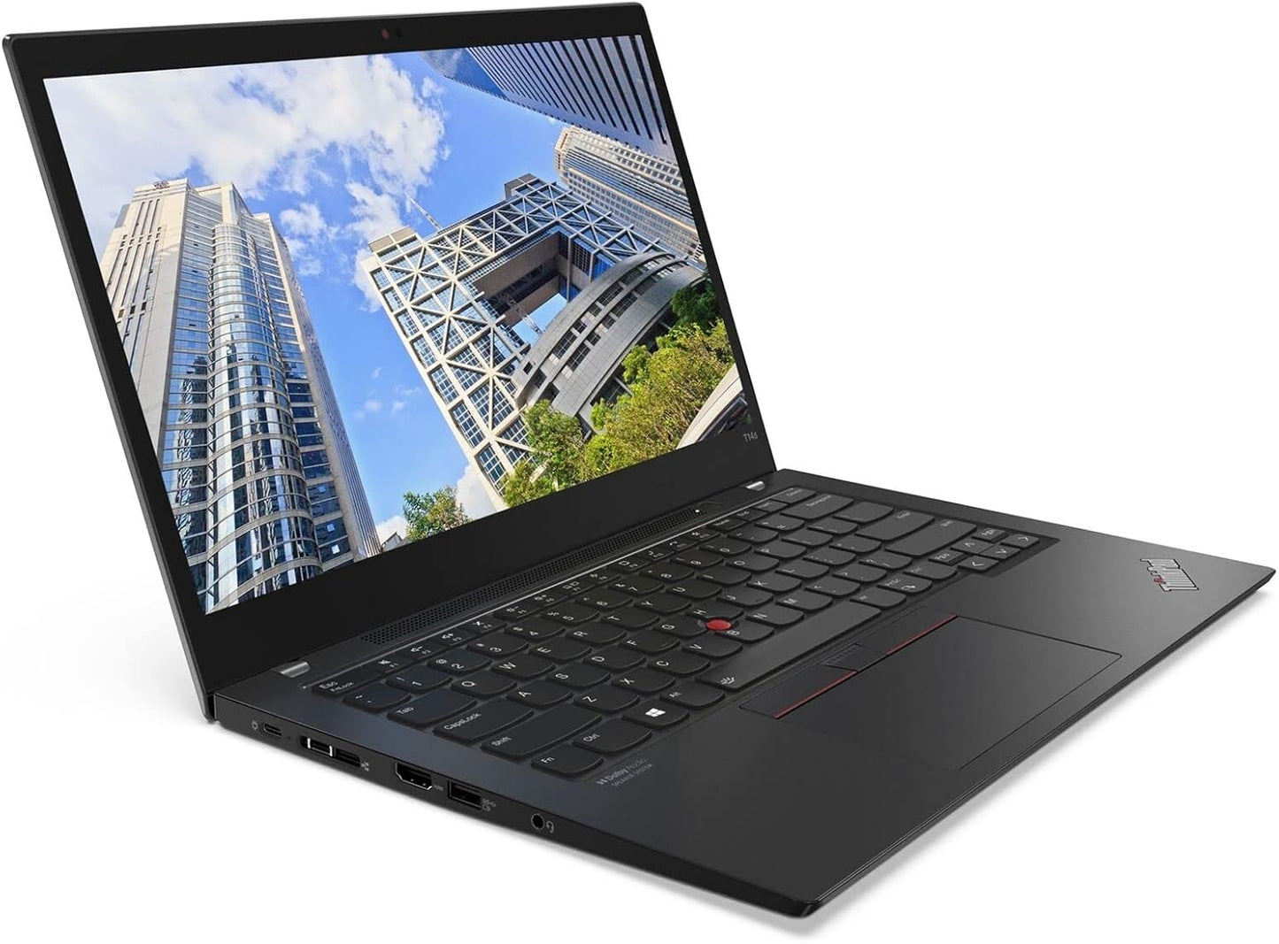 Lenovo ThinkPad T14s Gen2, Business Laptop, Intel Core i5-1145G7, 16GB RAM, 512GB SSD, 14", FHD Touch, Windows 11 Pro Black Refurbished