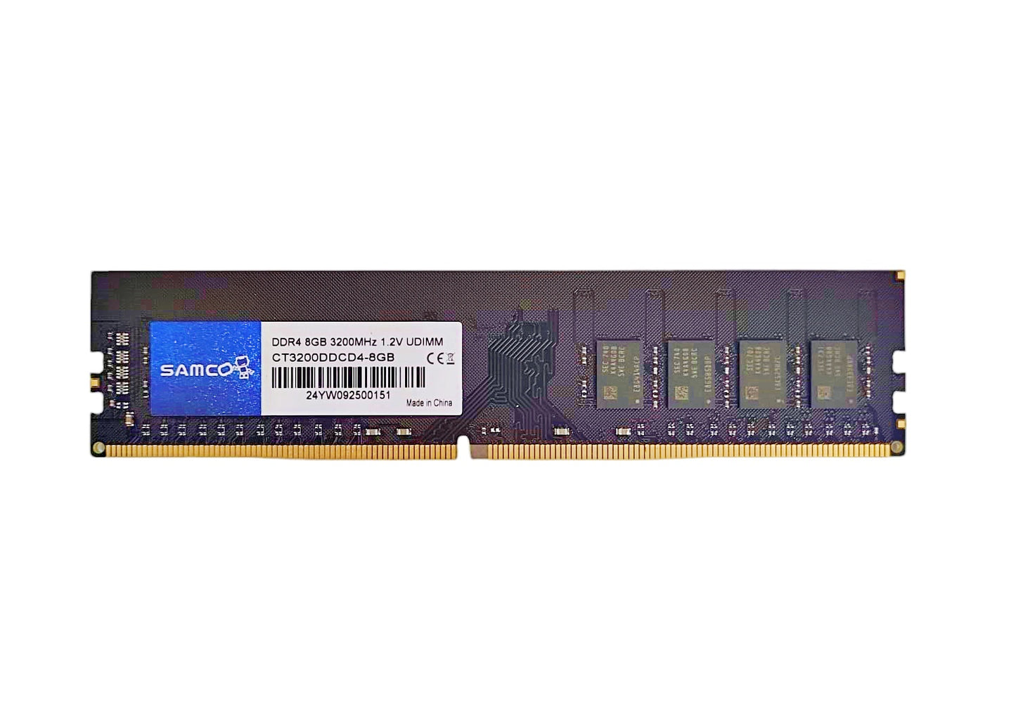 Samco 8GB DDR4 3200MHz Udimm Desktop Memory