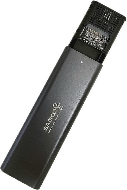 SAMCO M2 SATA/NVME USB3.2 10Gbps External SSD Enclosure