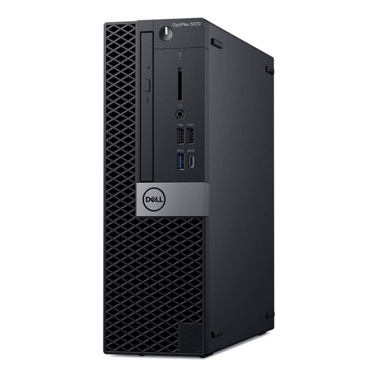 Dell OptiPlex 5070 SFF, Business Desktop, Intel Core i3-9100, 16GB RAM, 512GB SSD, USB WIFI, Windows 11 Pro - Refurbished