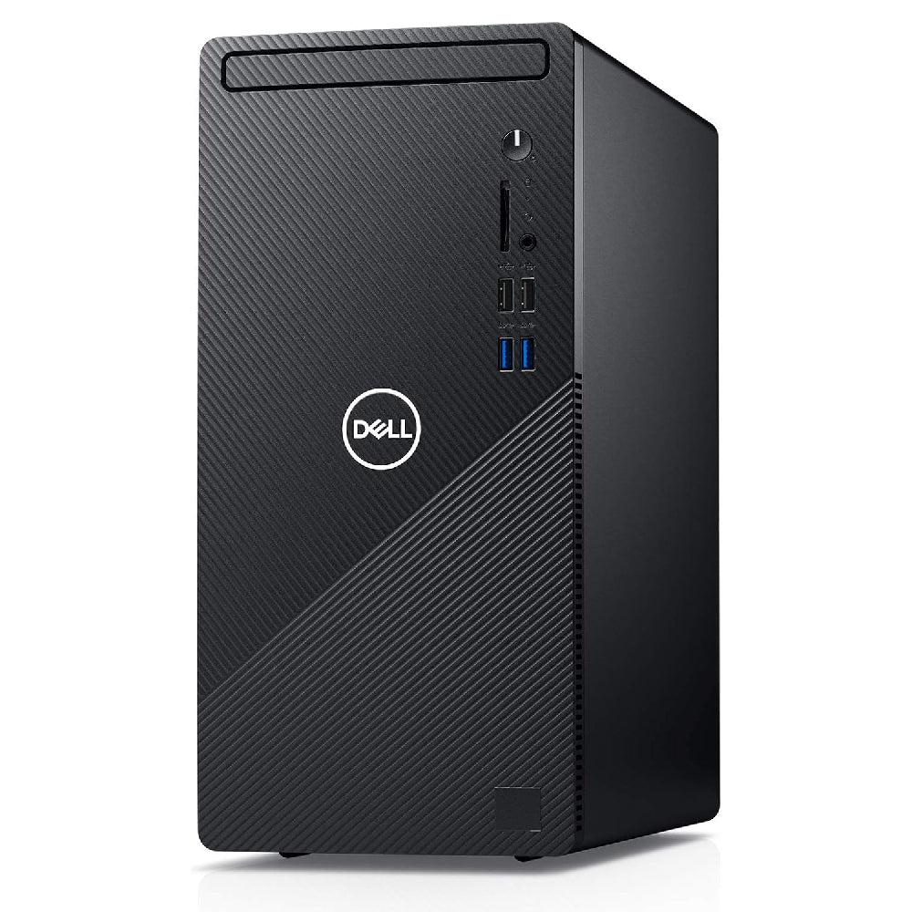Dell Inspiron 3880 Tower (MT), Business Desktop, Intel Core i3-10100 or i5-10400, 16GB RAM, 512GB SSD, Wi-Fi 6, Window 11 Pro - Refurbished