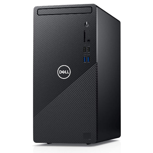 Dell Inspiron 3880 Tower (MT), Business Desktop, Intel Core i3-10100 or i5-10400, 16GB RAM, 512GB SSD, Wi-Fi 6, Window 11 Pro - Refurbished