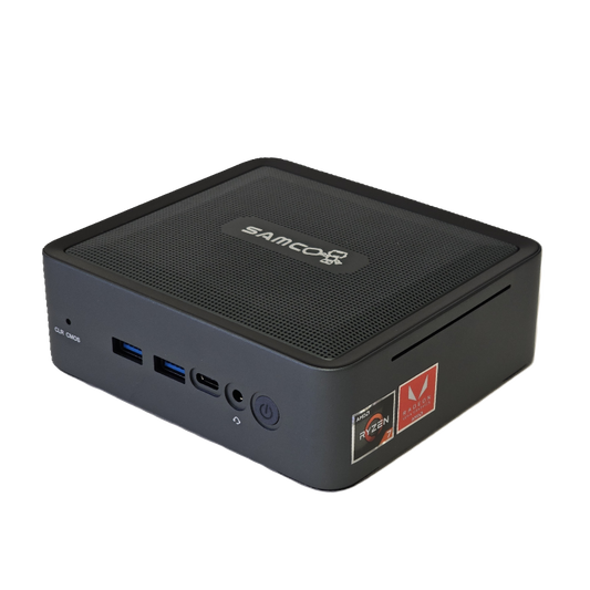 SAMCO GA01-550 Mini PC AMD Ryzen 7 5825U 16 RAM 512GB SSD Wi-Fi 6E Windows 11 Pro