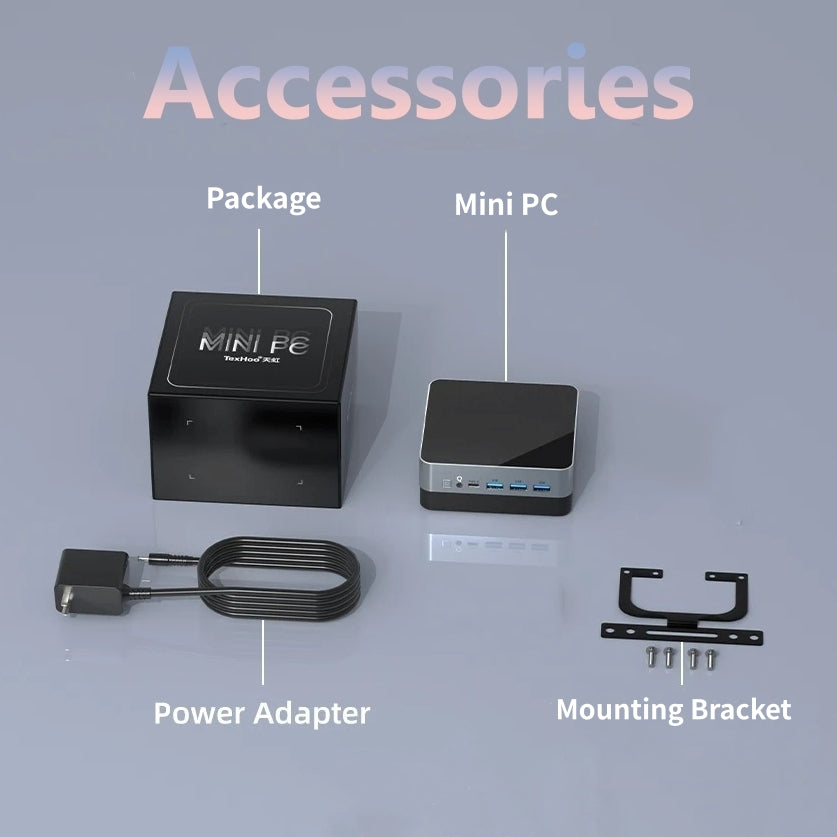 Samco GT02-1300 Mini PC, Intel Core i5-1340P, 16GB or 32GB RAM, 512GB or 1TB SSD, Wi-Fi 6, Windows 11 Pro