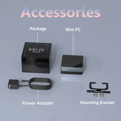 Samco GT02-1300 Mini PC, Intel Core i5-1340P, 16GB or 32GB RAM, 512GB or 1TB SSD, Wi-Fi 6, Windows 11 Pro