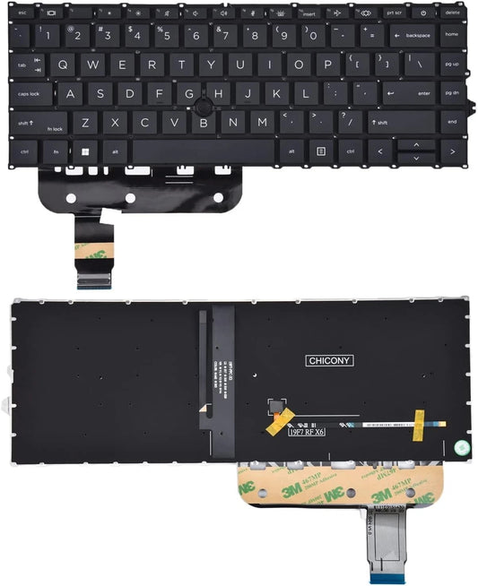 HP Firefly 14 G7 US Keyboard M07131-001