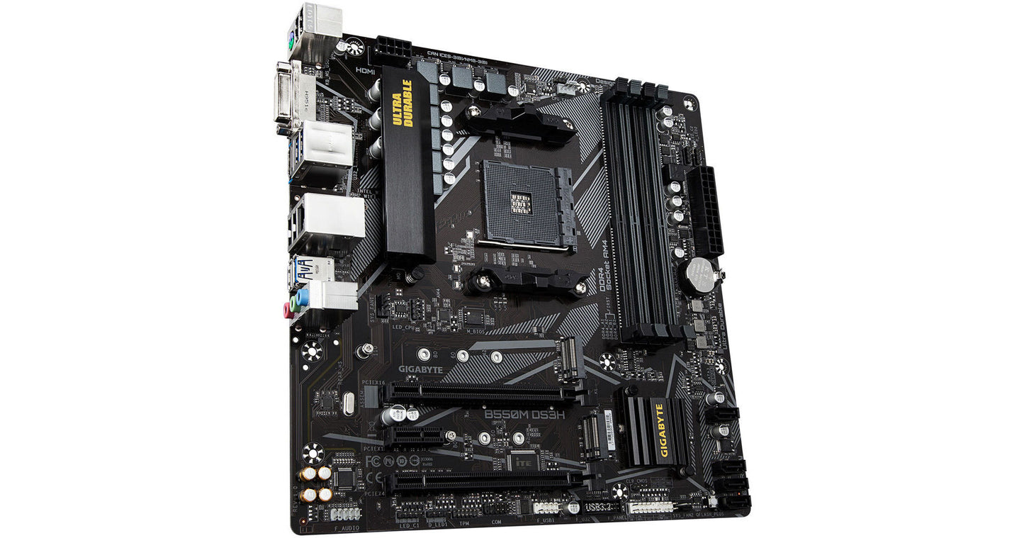 Gigabyte MB B550M DS3H AC AMD AM4 Refurbished