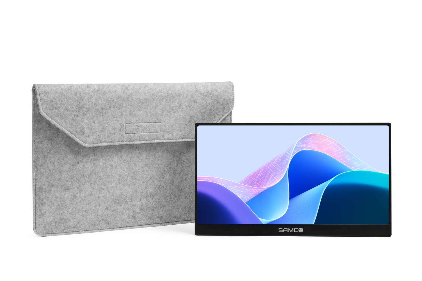 SAMCO P1601 15.6in 1920x1080 USB-C/HDMI Portable Monitor Non-Touch