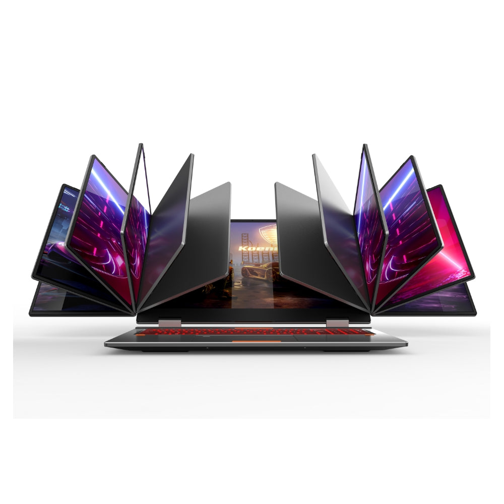 Samco M30 Triple-Screen Workstation Laptop Intel Core i7-1260P 16/32GB RAM 512GB/1TB SSD (16+10.5+10.5in) Windows 11 Pro - Silver