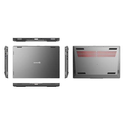 Samco M30 Triple-Screen Workstation Laptop Intel Core i7-1260P 16/32GB RAM 512GB/1TB SSD (16+10.5+10.5in) Windows 11 Pro - Silver