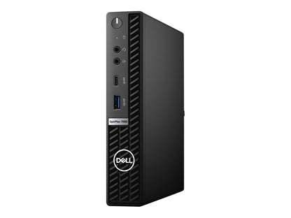 Dell OptiPlex 7080 Business Desktop Micro CI5-10600 16GB RAM 25GB SSD WiFi6, Windows 11 Pro - Refurbished