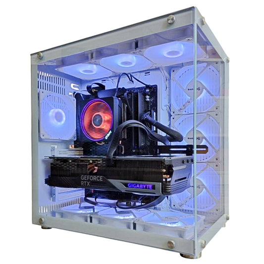 Samco Gaming GC01-820 AMD Ryzen 7 5800XT 32GB RAM 2TB SSD Nvidia RTX4080 16GB W11P White - Refurb