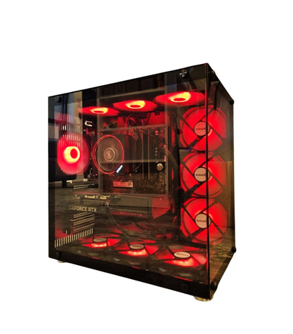 Samco GC01-800 Mid-Tower Gaming PC AMD Ryzen7 5800XT 16GB 1TB SSD Nvidia RTX 4070 W11P Black - Refurb