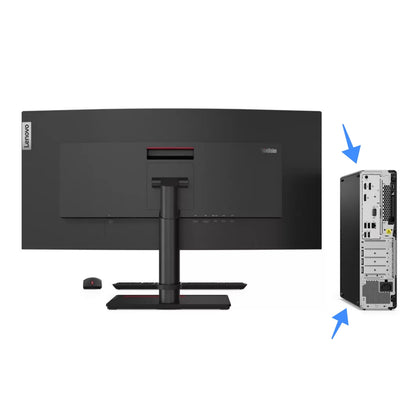 Lenovo ThinkCentre M80s SFF, Business Desktop, Intel Core i5-10500, 16GB RAM, 512GB SSD, Wi-Fi 6, BT 5.2, Windows 11 Pro Refurbished