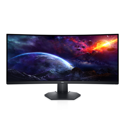 Dell 34in Curved Gaming Monitor - WQHD 3440 x 1440 144Hz  (S3422DWG) Refurb