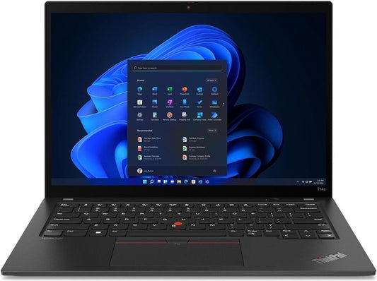 Lenovo ThinkPad T14s Gen 3, Business Laptop, Intel Core i7-1270P, 32GB RAM, 1TB SSD, 14" FHD, Touchscreen, Windows 11 Pro Refurbished