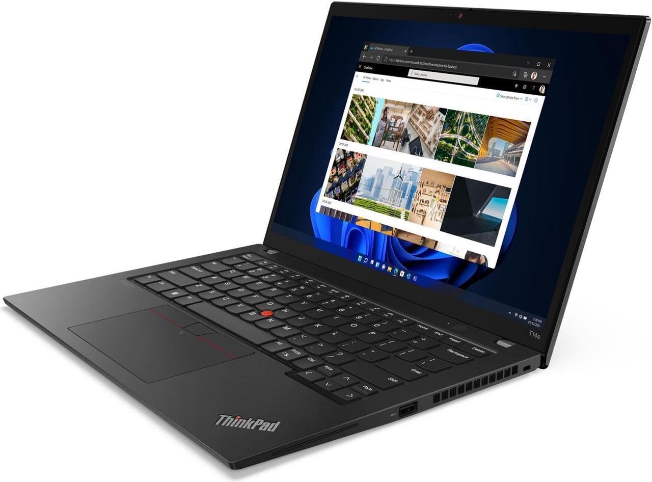 Lenovo ThinkPad T14s Gen 3, Business Laptop, Intel Core i7-1270P, 32GB RAM, 1TB SSD, 14" FHD, Touchscreen, Windows 11 Pro Refurbished