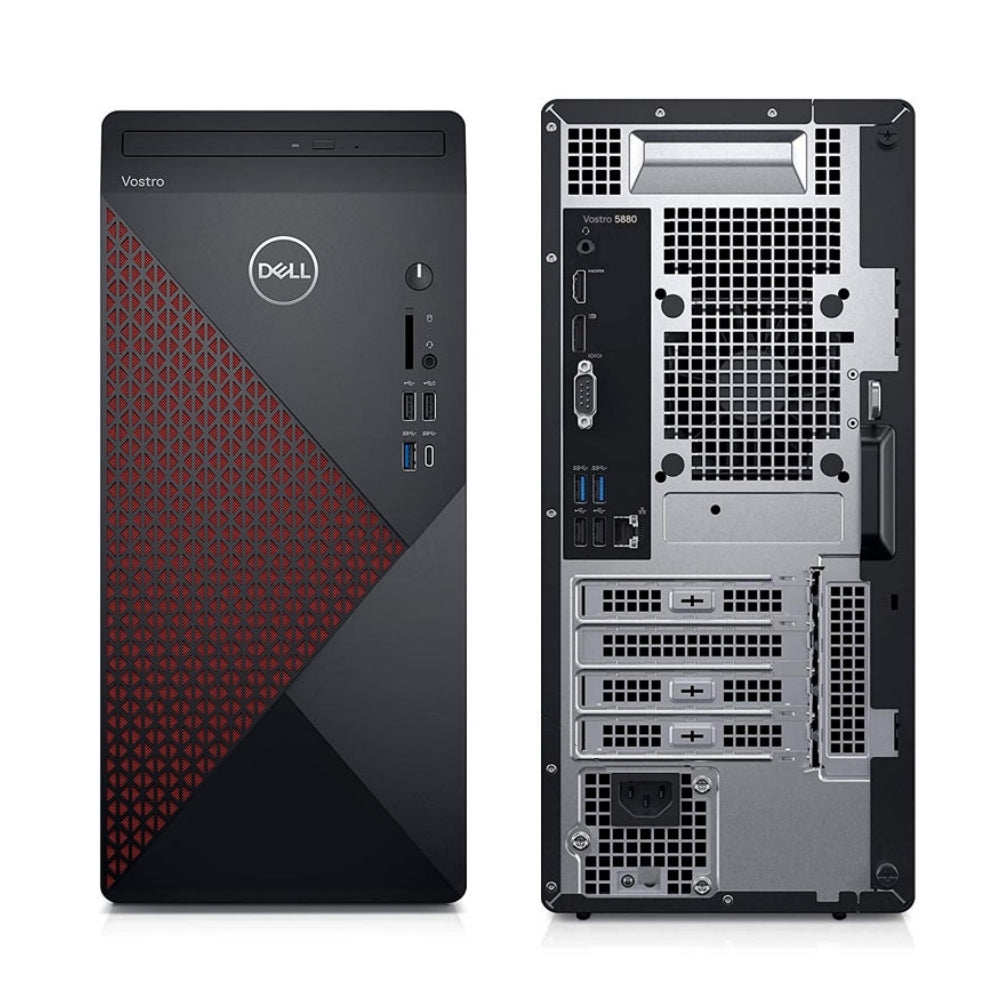 Dell Vostro 5880 MT, Business Desktop, Intel Core i5-10400, 16GB RAM, 512GB SSD, Wi-Fi 6, BT 5.2, Windows 11 Pro - Refurbished