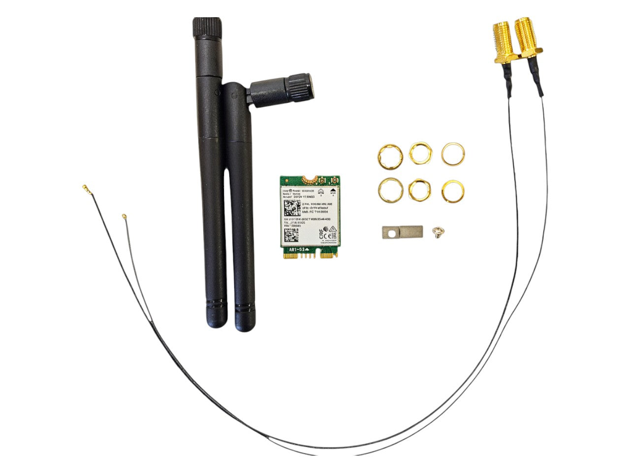 M.2 WIFI 5 + BT 5.1 Dual Band 1730Mbps Card