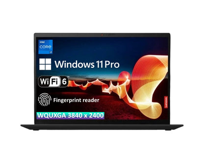 Lenovo ThinkPad X1 Carbon Gen 9, Business Laptop, Intel Core i7-1185G7, 16GB RAM, 512GB SSD, 14" WUXGA, Windows 11 Pro  Refurbished